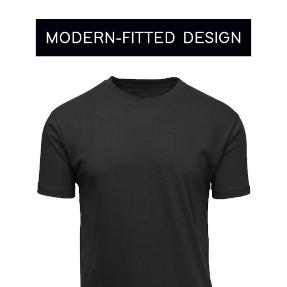 Blue Ice Men's Short Sleeve Crew Neck Classic T-shirt Color White‎ Size XL - Picture 4 of 8